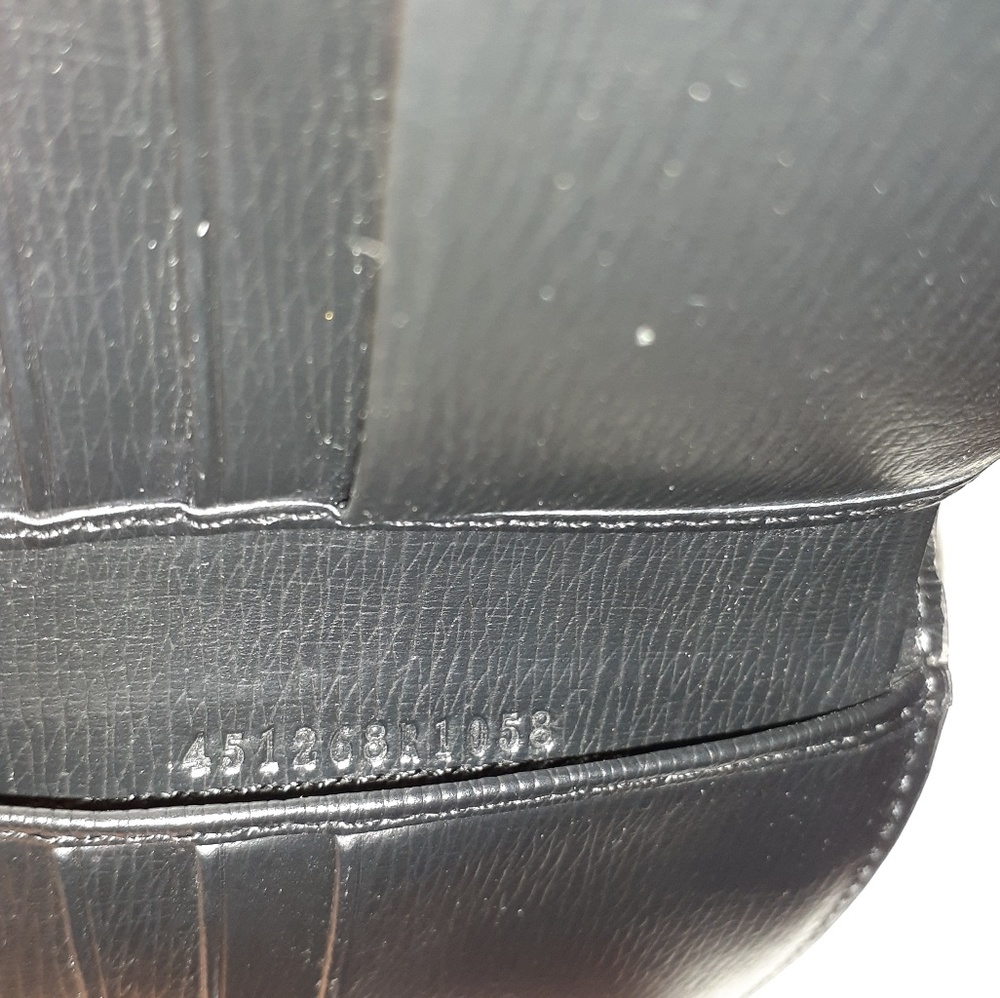 G U C C I Black Snake GG Wallet - Picture 5 of 6